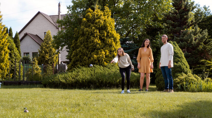 áreas de lazer exteriores