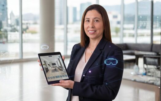 Visitas virtuais no imobiliario